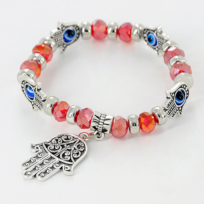 Devil’s Eye Beaded Bracelet – Unisex Protective Amulet